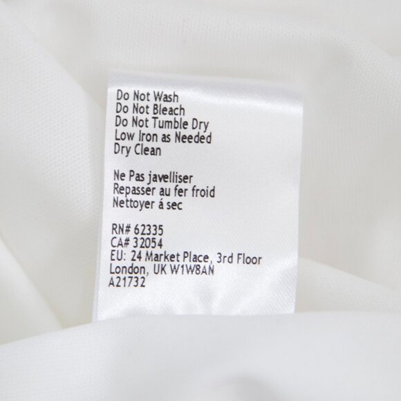 BHLDN Tea-Length White Valdis Dress, size 10 - Picture 10 of 10